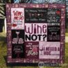 Wine Not Quilt Blanket Yhn2  Quilt
